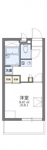 レオパレスクレール川崎の間取り画像