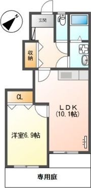 Wood Stock・oneの間取り画像
