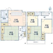 永福3丁目戸建の間取り画像