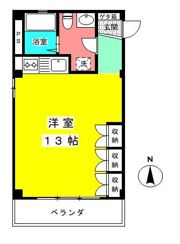 M’sフラットの間取り画像