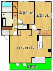 カスケードの間取り画像