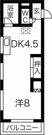 サンマンション本山の間取り画像