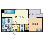 マリアージュ薬院の間取り画像