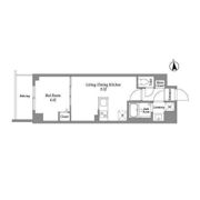 ザ・グラヴィティ新宿の間取り画像