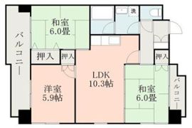 コルディエール大江の間取り画像