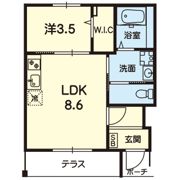 Viento大津杉水の間取り画像