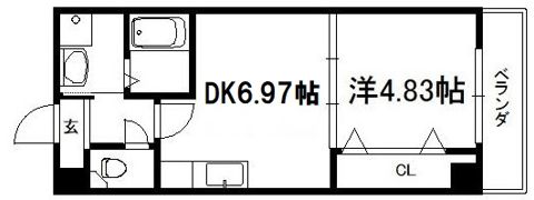 プログレスふなはしの間取り画像