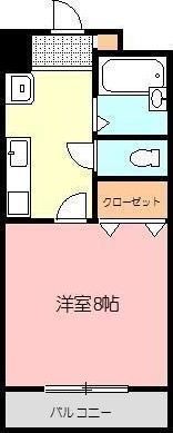 コートルネッサンス福岡の間取り画像