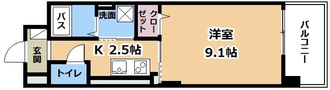 メゾン・ド・メルシーの間取り画像