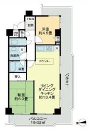 ライオンズマンション金沢八景第12の間取り画像