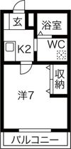 リブレア名城大学前の間取り画像
