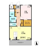 パルムひたち野の間取り画像