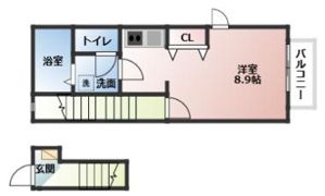 ドルチェの間取り画像