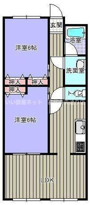 ボヌール原田町の間取り画像