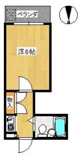 シネマ御陵の間取り画像