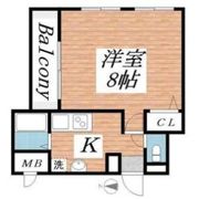 ジェヌイン本山の間取り画像