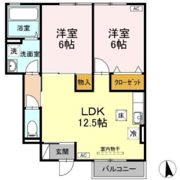 プロムナード’07A棟の間取り画像