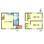 オリーブと春色のフィルムの間取り画像