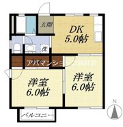 ロジュマン山梨の間取り画像
