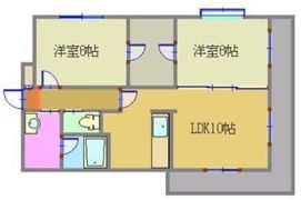 ハバードリーム1番館の間取り画像
