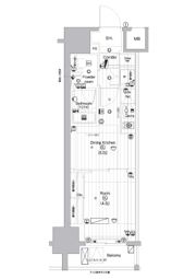 PREMIUM CUBE 亀戸の間取り画像