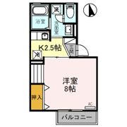 ロイヤルファミール Aの間取り画像