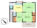 広横路森アパートの間取り画像
