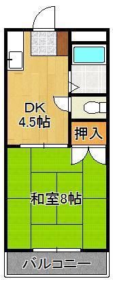 シャトレ別所の間取り画像