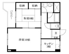緑風館久万ノ台の間取り画像