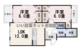 キャロットJの間取り画像