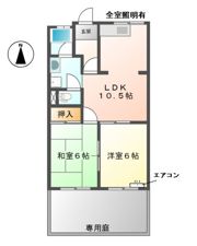ハイツシュンの間取り画像