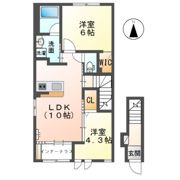 ヒラソールの間取り画像