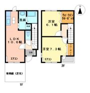オアシス彩園Ⅱの間取り画像