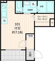 仮称）メゾン ド ココルソレイユの間取り画像