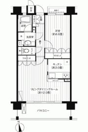 パシフィーク品川の間取り画像