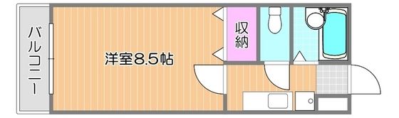 FLATLEAVES学南町の間取り画像