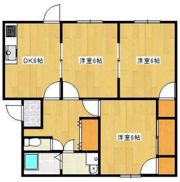 笹ヶ瀬バークレイ Bの間取り画像