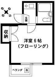 藤パレス井の頭A号館の間取り画像