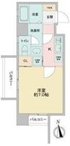 リエス鶴舞EAST TOWERの間取り画像