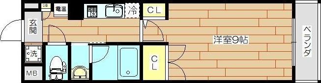 小松・パラッツオ旧源蔵町の間取り画像