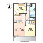 エスパートヴィルの間取り画像