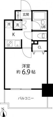 スペーシア秋葉原の間取り画像