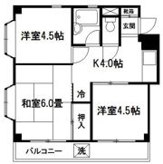 スカイハイツの間取り画像