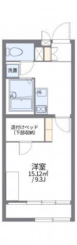レオパレスプレミールの間取り画像