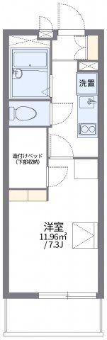 レオパレスメゾン エスポワールの間取り画像