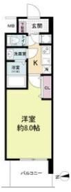 セレニテ江坂ミラクの間取り画像