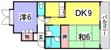 Casa井口Cの間取り画像