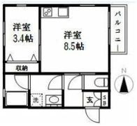 Add Rosesの間取り画像