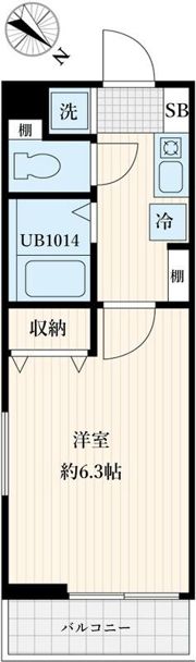 コンフォート東浦和の間取り画像
