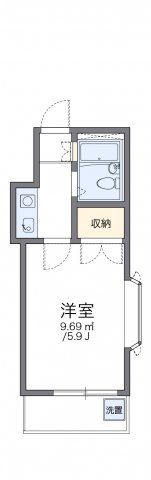 レオパレス蕨第33の間取り画像